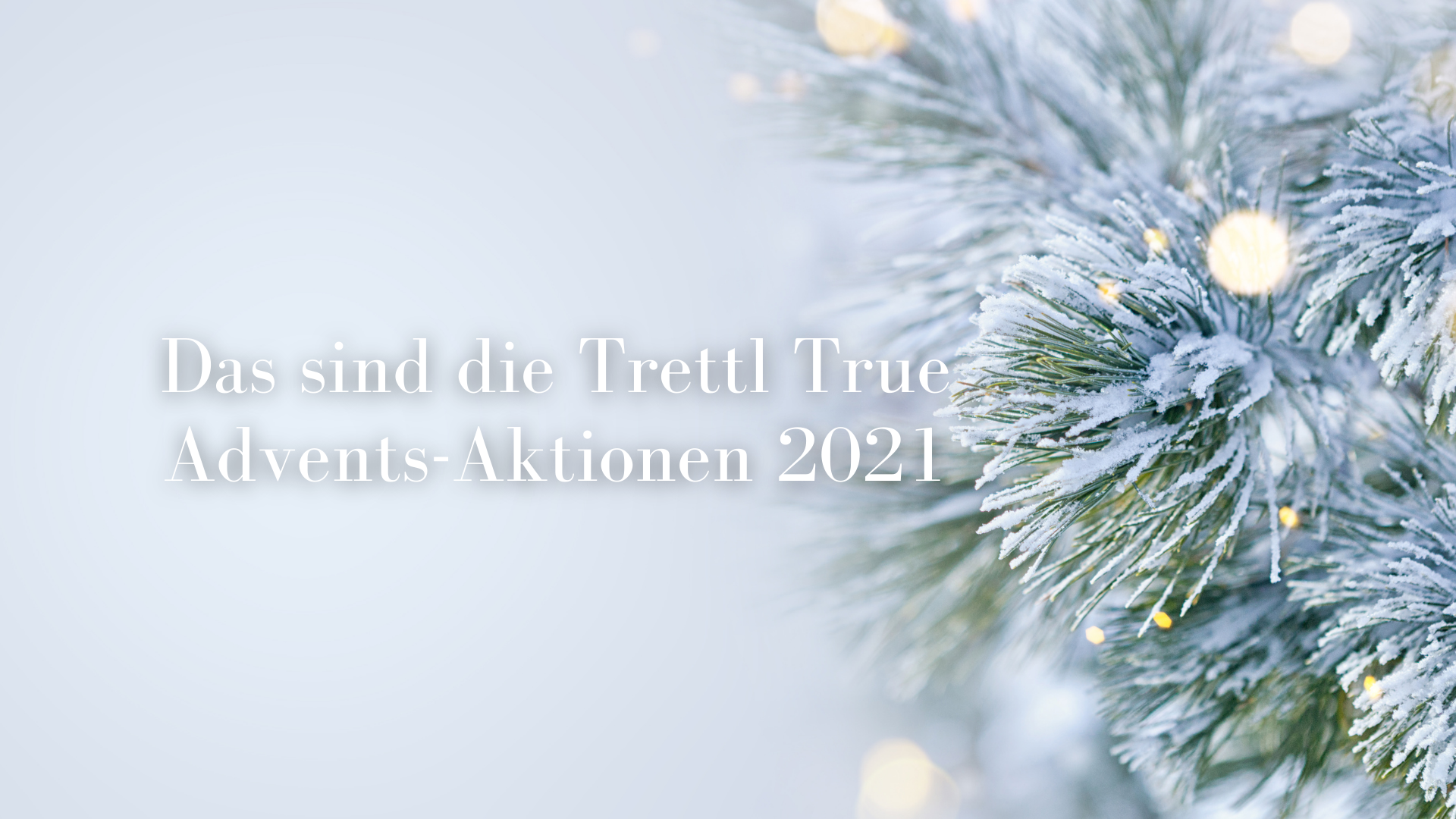 Deine #trettltrue Advent-Aktionen 2021