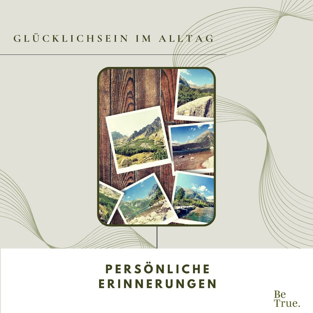 Persönliche Erinnerungen sortieren