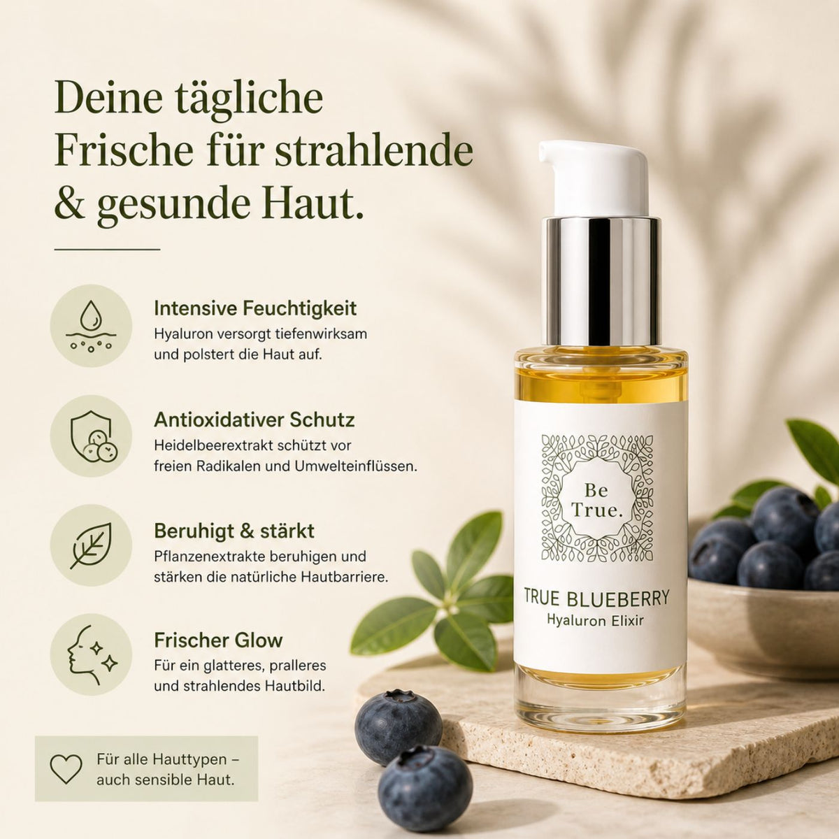 True Blueberry Hyaluron Moisturising Elixir
