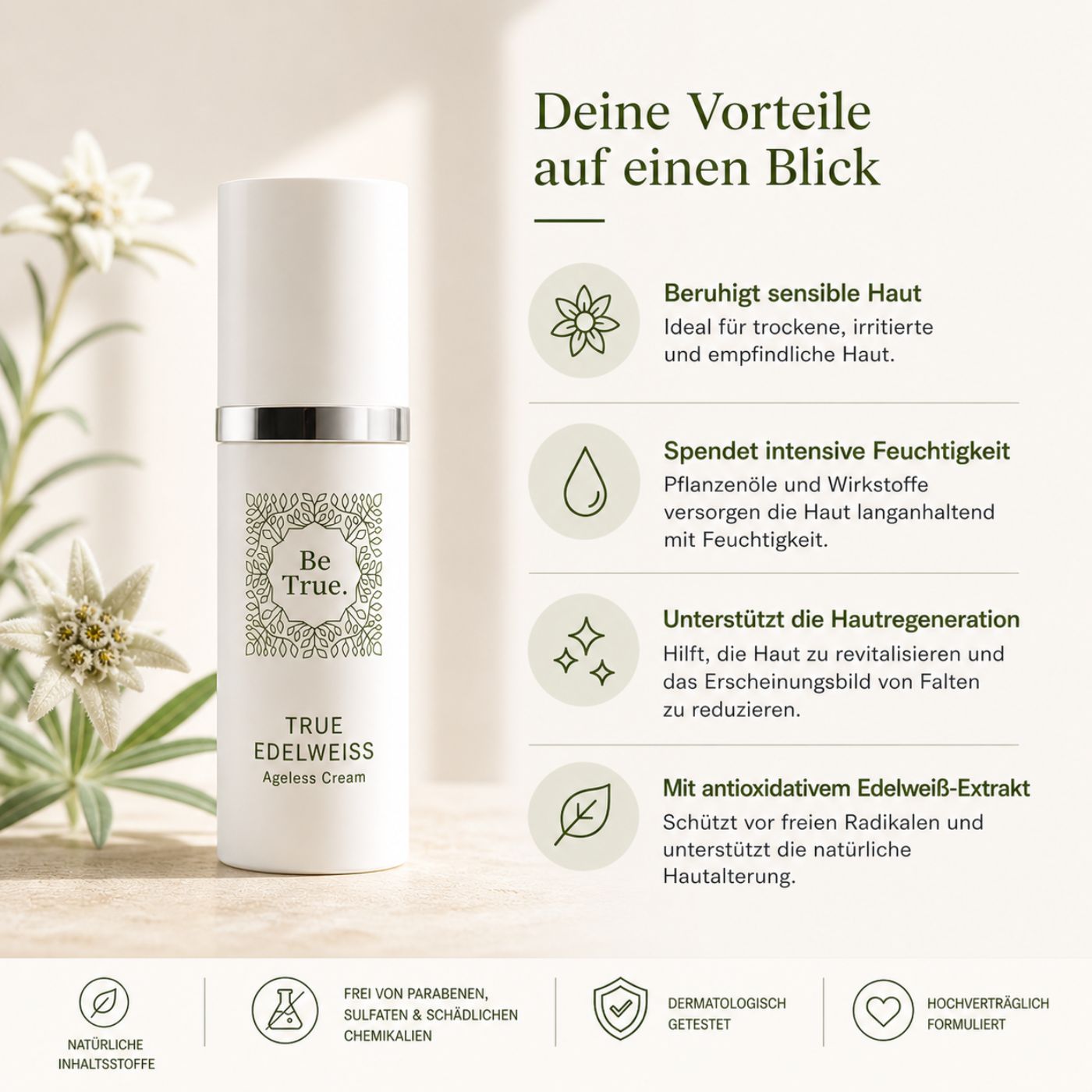 True Edelweiss Ageless Cream