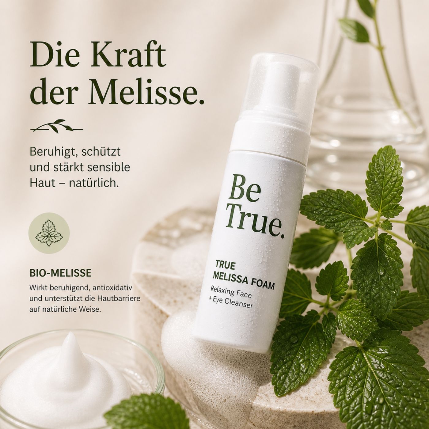 True Melissa Reinigungsschaum