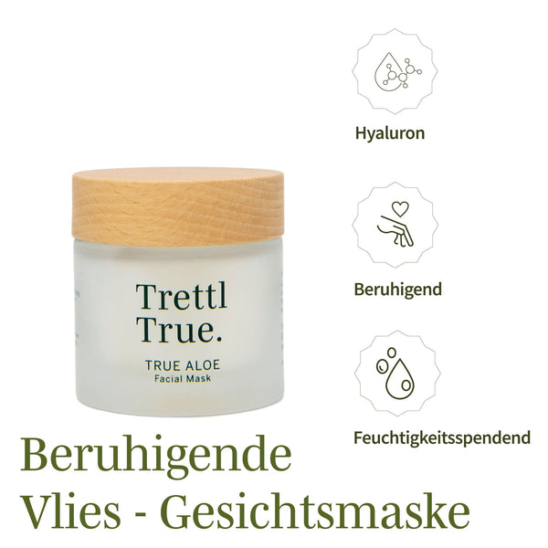 Aloe Vera Vlies Maske mit Anti-Aging-Effekt von BeTrue