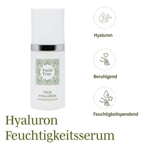 Trettl Cosmetics 4x Vliesmaske in 72ml Hyaluron Sommer + Sonne Set mit  Aloe Facial Mask u. 3D Hyaluron Serum