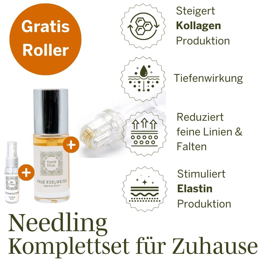 Perfekt abgestimmtes Micro Needling Komplettset: Einfach, schnell und effektiv